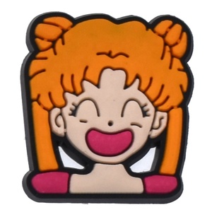 Anime giapponese sailor moon shoe charms luna scarpe ciondoli cartone animato zoccoli pvc fibbia - Product Image 5