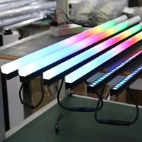 Barre de pixels LED RGB 1M DC24V 5050 pour la décoration de bars et de clubs, éclairage de fête pour projets intérieurs et extérieurs