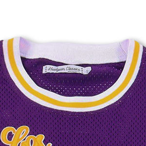 <span class=keywords><strong>Maillot</strong></span> de Basket Personnalisé TF Homme en Twill Tissé, Tenue de Basket Rétro Respirante à Séchage Rapide - Product Image 4