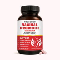 Service de Fabrication OEM : Capsules Prébiotiques et Probiotiques Vaginales pour Femmes – Complément pour la Santé Intestinale Féminine