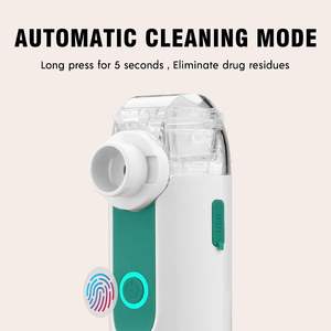 Penjualan terlaris <span class=keywords><strong>Nebulizer</strong></span> portabel jala cukup pembersih otomatis desain beruang kartun untuk anak-anak dan dewasa - Product Image 2