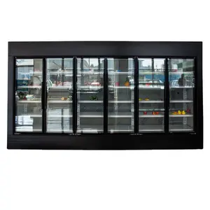 Rear supplement cold storage glass display cabinet, fruit and vegetable fresh-keeping cabinet, flower refrigeration cabinet