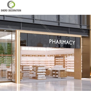 Expositor Cosmecéutico Moderno para Stand con Iluminación LED para Construcción de Metal y Madera Preensamblado para Productos de Cuidado de la Piel de Alta Gama - Product Image 2