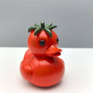 Nouveau style Jouet Squishy géant en forme de canard <span class=keywords><strong>tomate</strong></span>, doux, à rebond lent, jouet anti-stress à presser en forme de fruit et d'animal pour enfants, cadeaux - Product Image 6
