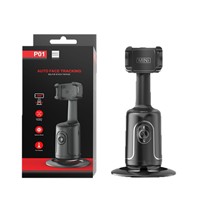 Support de téléphone portable pour lit PO1, trépied portable PTZ en plastique, rotation verticale à 360 degrés, rotation horizontale à 180 degrés, perche à selfie pour diffusion en direct et reconnaissance faciale