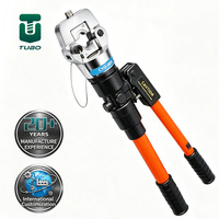 Herramienta de crimpado hidráulica eléctrica TUBO CPO-400, crimpadora manual de 13T con 9 matrices