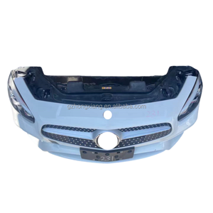 Kit de calandre avant en ABS pour Mercedes-Benz Classe SL W231, pour SL400 <span class=keywords><strong>SL450</strong></span>, grille centrale de radiateur, ventilateur électronique de condenseur SL500 - Product Image 4