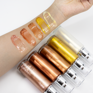 Huile Corporelle Bronzante Haute Pigmentation Personnalisée, Illuminateur Scintillant en Gros, Étiquette Privée, <span class=keywords><strong>Enlumineur</strong></span> Liquide Scintillant pour le Corps - Product Image 2