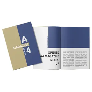 Custom Double Sided Printing Design Color Paper Brochure A4 Printing Leaflet Folding Flyer Printing Pamphlet