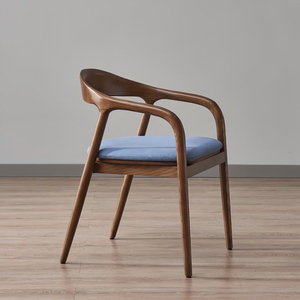 Nordic Modern Design Solid Wood <strong>Dining</strong> Chair Eco-Friendly and Durable <strong>Dining</strong> <strong>Armchair</strong> - Product Image 6