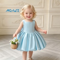 Robes de fête en satin pour bébés et enfants MQATZ, robe de princesse adorable pour filles, robe de fête d'anniversaire pour enfants, robes formelles mignonnes