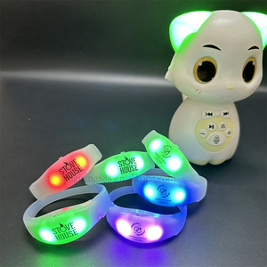 Pulsera LED con Activación por Sonido, Novedad 2026, Banda de Silicona para Fiestas y <span class=keywords><strong>A</strong></span>ño Nuevo - Product Image 1
