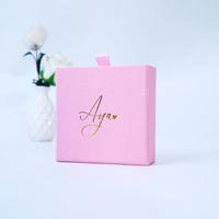 Boîte cadeau de luxe avec tiroir, logo personnalisé, en papier rigide, insert en velours et mousse, pour collier, bague, boucles d'oreilles, lamination mate, éponge, 100 pièces