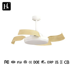 Modern Metal LED <b>Ceiling</b> <b>Fans</b> Lights <b>Remote</b> <b>Control</b> Dimmable Reversible BLDC Motor ABS Blade Bedroom Living Room - Product Image 4