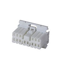173852-1 Conector Hembra AMP de 14 Pines, Carcasa de Nylon para Conector de PCB Automotriz, 15A