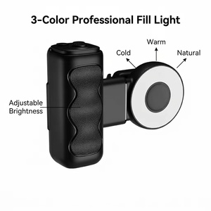 <span class=keywords><strong>Stabilisateur</strong></span> de smartphone à rotation panoramique à 330 degrés F03, poignée de prise de vue vidéo cinématique avec joystick - Product Image 4