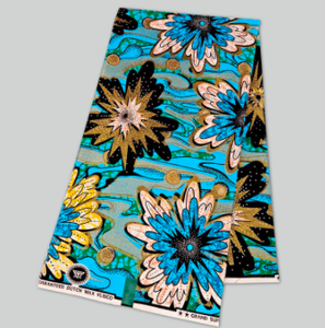 Vải in mới năm 2026 chất lượng cao, vải wax thật đảm bảo, vải châu Phi, vải Dutch Pagne, chất liệu 100% cotton, 6 thước - Product Image 6