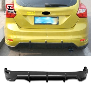 Kit Carrozzeria Completo per <span class=keywords><strong>Ford</strong></span> <span class=keywords><strong>Focus</strong></span> Hatchback 2012-2014, Materiale ABS di Grande Successo, con Splitter Anteriore, Labbro Posteriore e Minigonne Laterali - Product Image 4