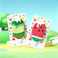 Klein tot middelgroot puppy latex kauwspeeltje klassiek schattig gesimuleerd fruit ijsje kauwspeeltje duurzaam milieuvriendelijk verveling verlichtend hondenspeeltje
