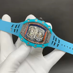 2026 Hot Selling Men's 2102 Automatic Chronograph <b>Watch</b> Carbon Fiber Case Luxury Sport Wristwatch OEM - Product Image 2