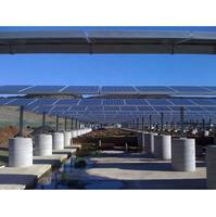 Sistema de Montaje en Suelo para Paneles Solares, Galvanizado en Caliente, de Alta Resistencia para Exteriores, Certificado TUV CE, Resistente al Viento (56 m/s) y a la Nieve