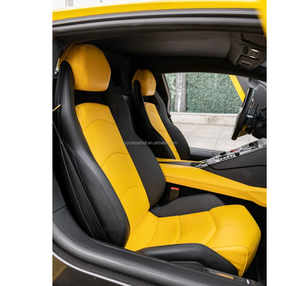 Coprisedili Auto di Lusso Personalizzati con Rivestimento in Alcantara per <span class=keywords><strong>Lamborghini</strong></span> Urus, Colore Grigio, Vendita all'Ingrosso - Product Image 1