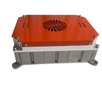 Chargeur embarqué OBC 6,6 kW 6600 W pour véhicule électrique, contrôle CAN, 48 V 72 V 84 V 108 V 144 V 192 V, refroidissement par eau