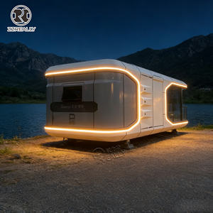 Capsule spatiale Marine Dancer, maison préfabriquée en conteneur, villa mobile de luxe pour la vie urbaine - Product Image 1