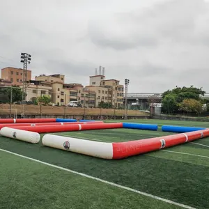 내구성 밀폐 야외 PVC 풍선 축구 필드 어린이 훈련 풍선 축구 피치 판매