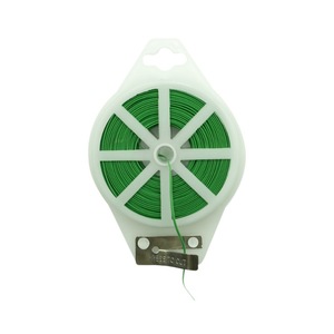 Garden Tie Up <b>Tool</b> With Self <b>Cutting</b> Clippers Green Binding Wire For Plants Vines Bundling Home Gardening Kit - Product Image 2