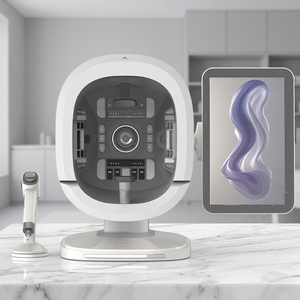 Analyseur de peau HD Pixel AI, système multilingue, analyseur de peau du visage, analyseur d'acné, des taches brunes, des rides, des pores, analyseur de peau à lumière UV - Product Image 1