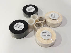 热销供应优质色带卷 20mm-110mm 宽度 定制颜色 金色 黑色 烫金色带 用于服装标签 - Product Image 3