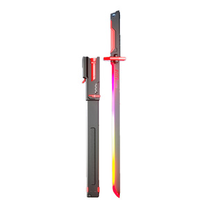 Spada Laser Spark <span class=keywords><strong>a</strong></span> Doppia Lama in Plastica con Funzione Luminosa, Giocattolo Fantasy e Sci-Fi Unisex per Età 14+, Action Figure di Tendenza <span class=keywords><strong>Online</strong></span> - Product Image 1