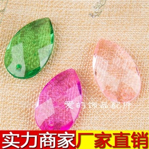 Acrylic Lotus <b>Beads</b> For Jewelry Making Bulk Loose <b>Beads</b> <b>Red</b> Colorful Shape 128-129T - Product Image 5