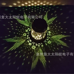 Solar Hummingbird Lantern Led Iron Art Outdoor <b>Projection</b> <b>Light</b> Free Standing Water Resistant 2 Year Warranty - Product Image 3
