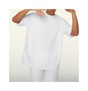 Best Quality 100% Cotton T-Shirt Custom Heavy and Comfortable Breathable Oversized Long Fit with Printed Logos on Sale - Product Image 1