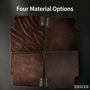 Tapetes Personalizados para Auto con Logotipo Impreso, Juego Completo 3D, Revestimiento para Piso de Auto para Toyota, VW, Byd, <span class=keywords><strong>Ford</strong></span>, Resistentes a las Manchas - Product Image 1