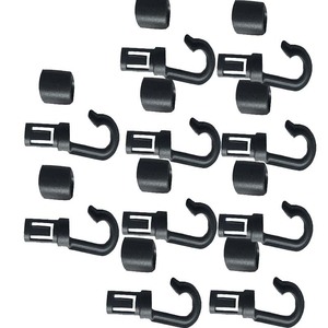 <b>Hook</b> For Elastic Rope 4 To 6 Mm <b>Plastic</b> Durable Outdoor Activities Fishing Accessories 10 Pcs - Product Image 2