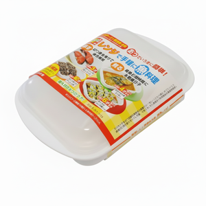 Récipient de cuisson au micro-ondes en forme de poisson pour le stockage et la cuisson des aliments - Product Image 1