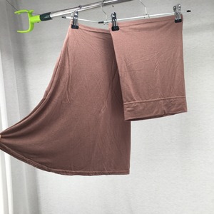 卸売マレーシア10〜18歳無地ストレッチガールHijabターバンTudungツーピースコットンジャージーインスタントキッドHijabセット - Product Image 3