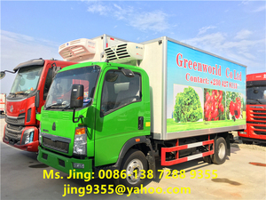 Vérin portable HOWO 5T 4x2, petit camion congélateur pour stockage froid à vendre en amusant - Product Image 3