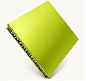 Échantillon gratuit de panneau en aluminium nid d'abeille recouvert de PVDF, taille personnalisée, panneau de bardage en aluminium pour systèmes de murs-rideaux - Product Image 1