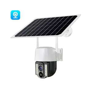 Caméra de vidéosurveillance solaire caméra sans fil caméra wifi caméra de sécurité à domicile