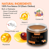 Aceite de Batana Crudo para el Crecimiento del Cabello, 100% Natural Puro, Aceite de Botana Orgánico del Dr. Sebi para Prevenir la Caída del Cabello, Mejora el Grosor
