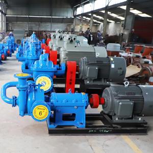 Pompe à gravier résistante à l'usure, pompes à boue horizontales triphasées 30KW 41HP 380V certifiées ISO9001 100ZJ-I-A33 - Product Image 2