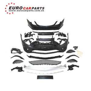 Classe S w222 s63 2014-2017y kit corpo materiale pp paraurti anteriore e posteriore camicie laterali punta di scarico copertura luce paraurti auto per W222 - Product Image 1