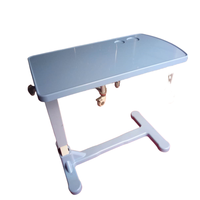 YGTC010 Offre Spéciale Table de lit mobile d'hôpital durable et réglable avec des roues Portable sur la Table de lit
