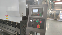Máquina Plegadora Automática Compacta Touchfast para Láminas de Aluminio y Acero Inoxidable WC67K-30T 1300 40T 1600 80T 2000
