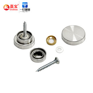ODM OEM <span class=keywords><strong>Fastener</strong></span> Phần Cứng Trang Trí Thép Không Gỉ Gương Móng Tay <span class=keywords><strong>Brass</strong></span> Vít Kim Loại Trang Trí Gương Vít - Product Image 2