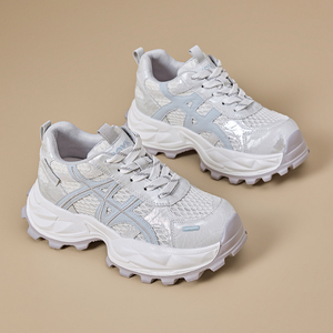 Zapatillas Deportivas con Suela Gruesa para Mujer, Primavera-Verano 2026, Novedades, Transpirables, de Malla, Casuales, Versátiles, para Correr - Product Image 4